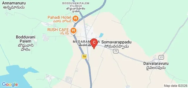 Sri Lakshmi Sravani College of Education, Prakasam Map