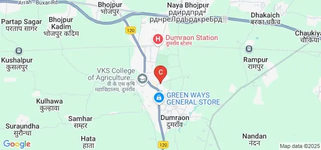 Sumitra Mahila College, Dumraon Map