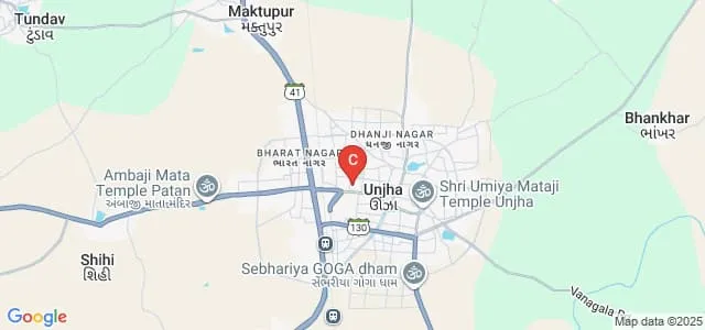 Sheth VS Law College, Unjha Map