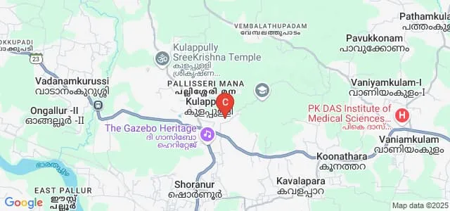 MP Moothedath Memorial Sree Narayana Trusts College, Palakkad Map