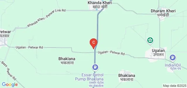 Government College for Girls, Ugalan Map