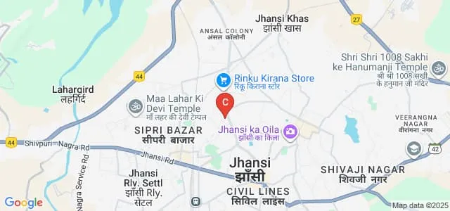 Bundelkhand Government Ayurvedic College and Hospital, Jhansi Map