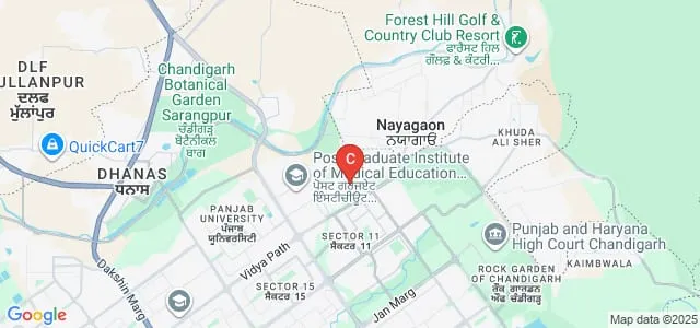 Chandigarh College of Architecture, Chandigarh Map