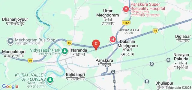 Panskura Primary Teachers Training Institute, Purba Medinipur Map