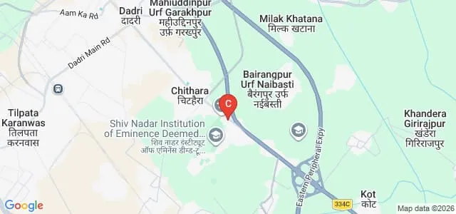 RV Northland Institute, Dadri Map