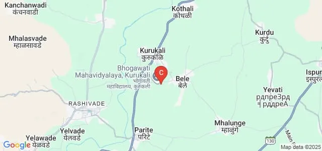 Bhogawati Mahavidyalaya, Kolhapur Map