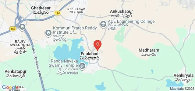 Megha Institute of Engineering and Technology for Women, Ghatkesar Map