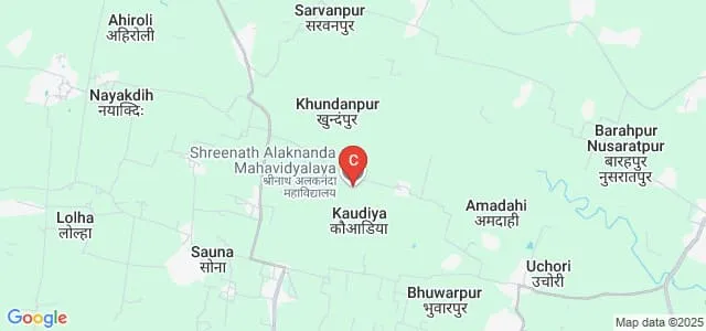 Shrinath Alaknanda Mahavidyalaya, Ghazipur Map