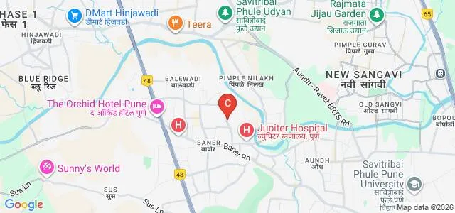 Seamedu School of Pro-Expressionism, Pune Map