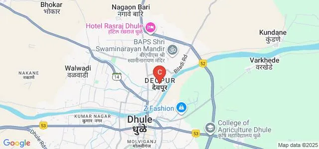 Dhule Charitable Societys Institute of Pharmacy, Dhule Map
