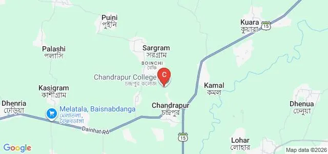 Chandrapur College, Chandrapur Map
