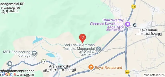 Cape Arts and Science College, Aralvoimozhi Map