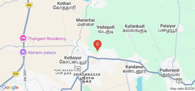 Kavi College of Education, Sivaganga Map
