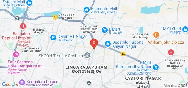 Teachers Academy Evening Degree College, Bangalore Map