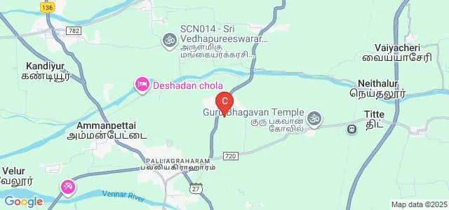 ABI and ABI College Arts, Science and Technology, Thanjavur Map