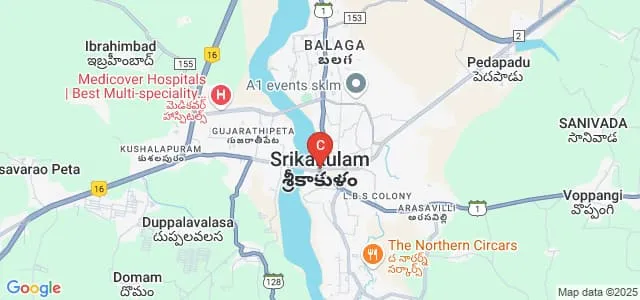 Sri Venkata Srinivasa Degree College, Srikakulam Map