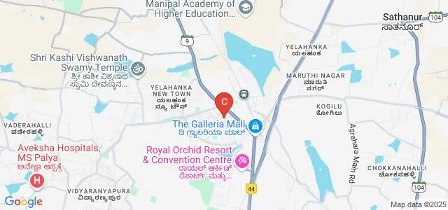 Bishop Cotton Academy of Professional Management, Bengaluru Map