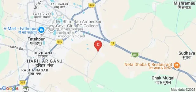 Thakur Yugraj Singh Mahavidyalaya, Fatehpur Map