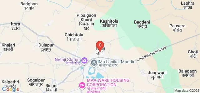 Government Degree College, Lanji Map