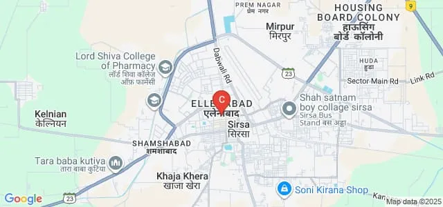 Government College, Ellenabad Map