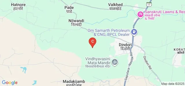 Maratha Vidya Prasarak Samaj's Arts Commerce and Science College, Dindori Map
