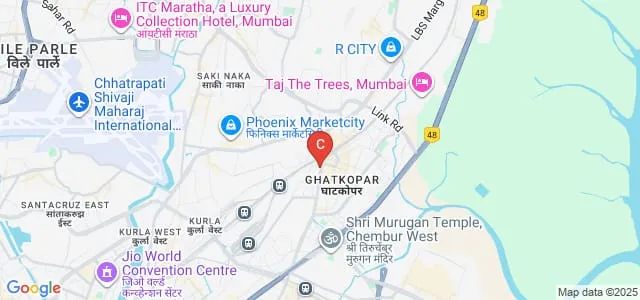 RAV's Laxmichand Golwala College of Commerce and Economics, Mumbai Map