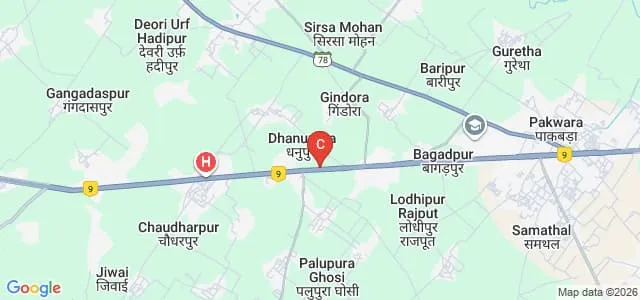 Shree Satya Ayurvedic Medical College and Hospital, Moradabad Map