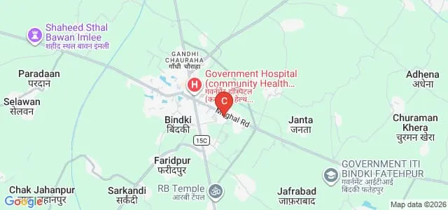 Maa Sharda Mahavidyalaya, Fatehpur Map