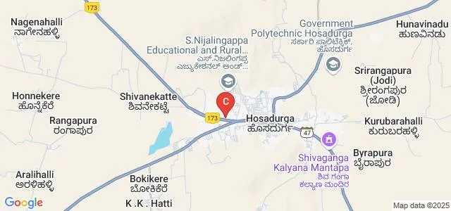 Government First Grade College, Alnavar Map