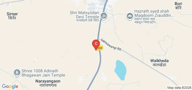 Ismail Mehta College of Pharmacy, Jalna Map