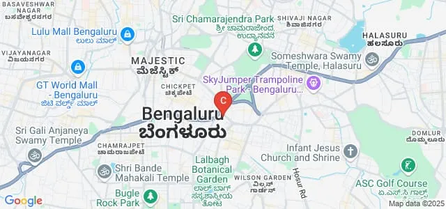 United Mission Degree College, Bangalore Map