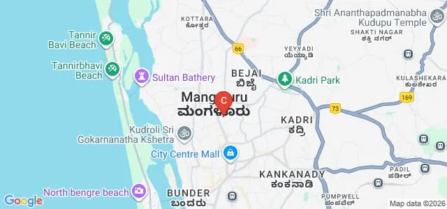 Shree Devi College of Hotel Management, Mangalore Map