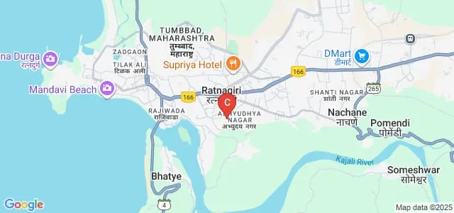 Government College of Pharmacy, Ratnagiri Map