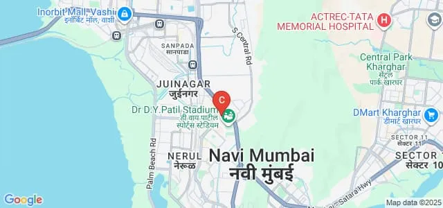 Dr DY Patil College of Law, Navi Mumbai Map