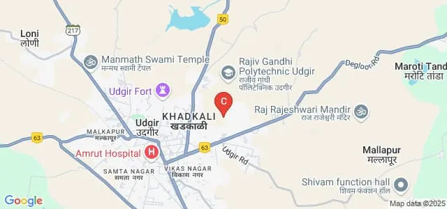 Dhanwantari Ayurved Medical College and Hospital, Latur Map