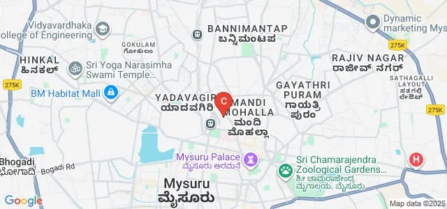 Vidyavardhaka Law College, Mysore Map