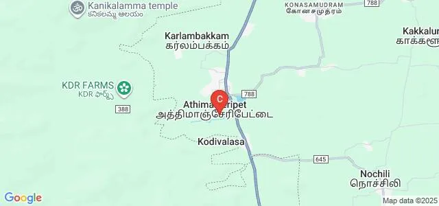 Vethathiri Maharishi Institute of Technology, Thiruvallur Map