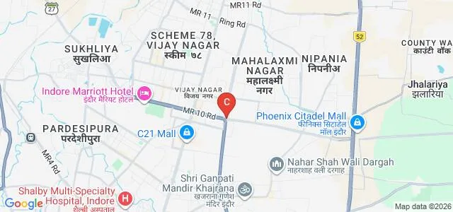 Sri Aurobindo Medical College and Postgraduate Institute, Indore Map