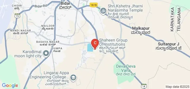 College of Teacher Education, Bidar Map