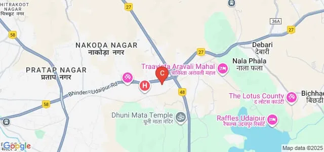 Balaji Polytechnic College, Udaipur Map