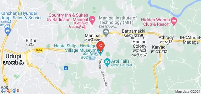 Manipal Centre for Humanities, Manipal Map