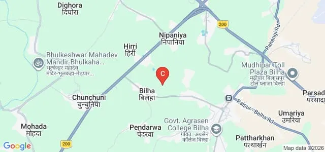 Government Agrasen College, Bilha Map