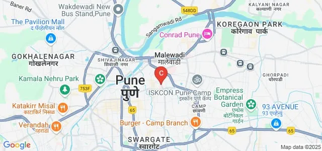 Saraswati Vidyalaya Union Commerce Night College, Pune Map