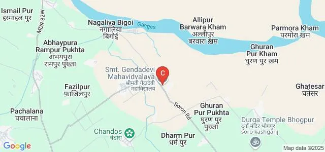 Smt Genda Devi Mahavidyalaya, Etah Map