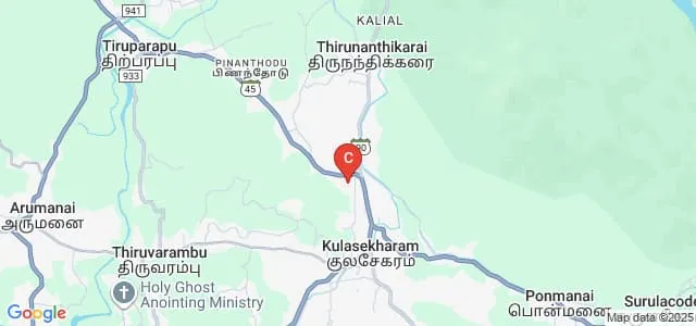 Sarada Krishna Homoeopathic Medical College, Kulasekharam Map
