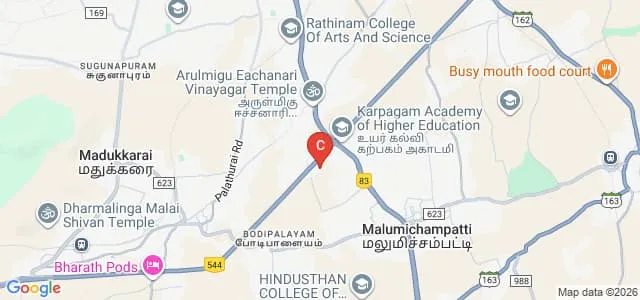 Sree Abirami College of Physiotherapy, Coimbatore Map