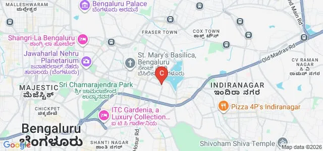 Hasanath College for Women, Bangalore Map