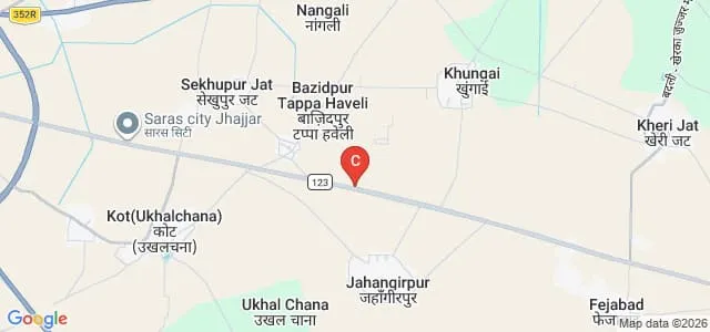 Shri Sai Baba College of Education, Jhajjar Map