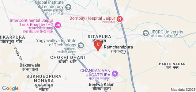 Poornima Institute of Engineering and Technology, Jaipur Map