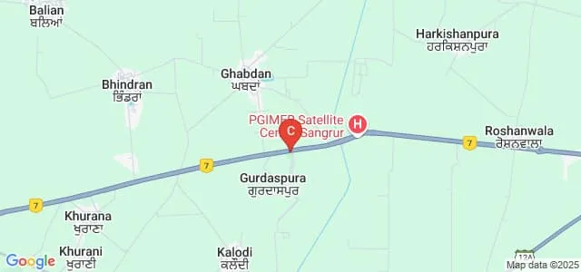 Bhai Gurdas Institute of Engineering and Technology, Sangrur Map